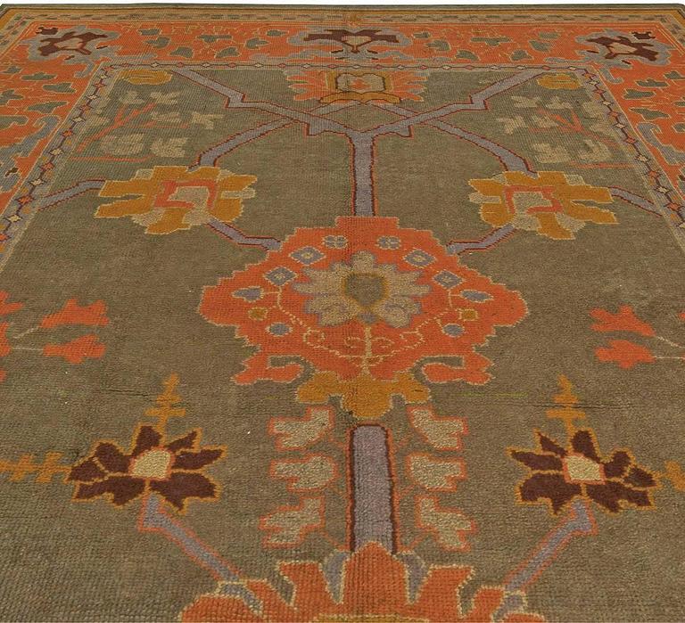 Vintage Arts and Crafts Rug at 1stDibs
