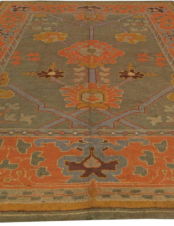 Vintage Arts and Crafts Rug at 1stDibs