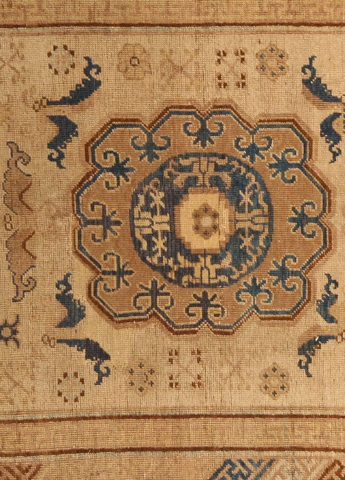 Turkestan Vintage Khotan Rug