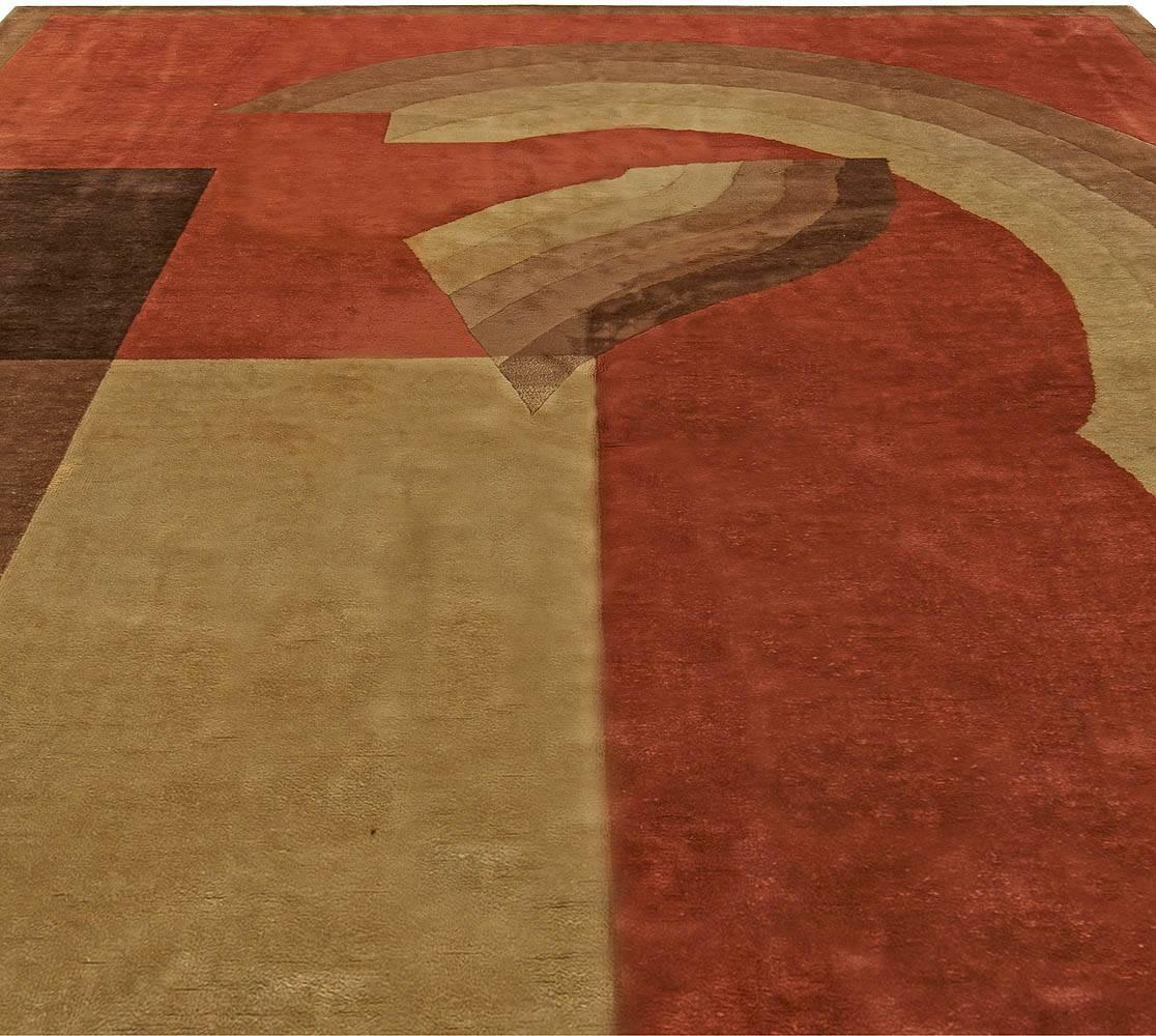20th Century Vintage Chinese Deco Carpet