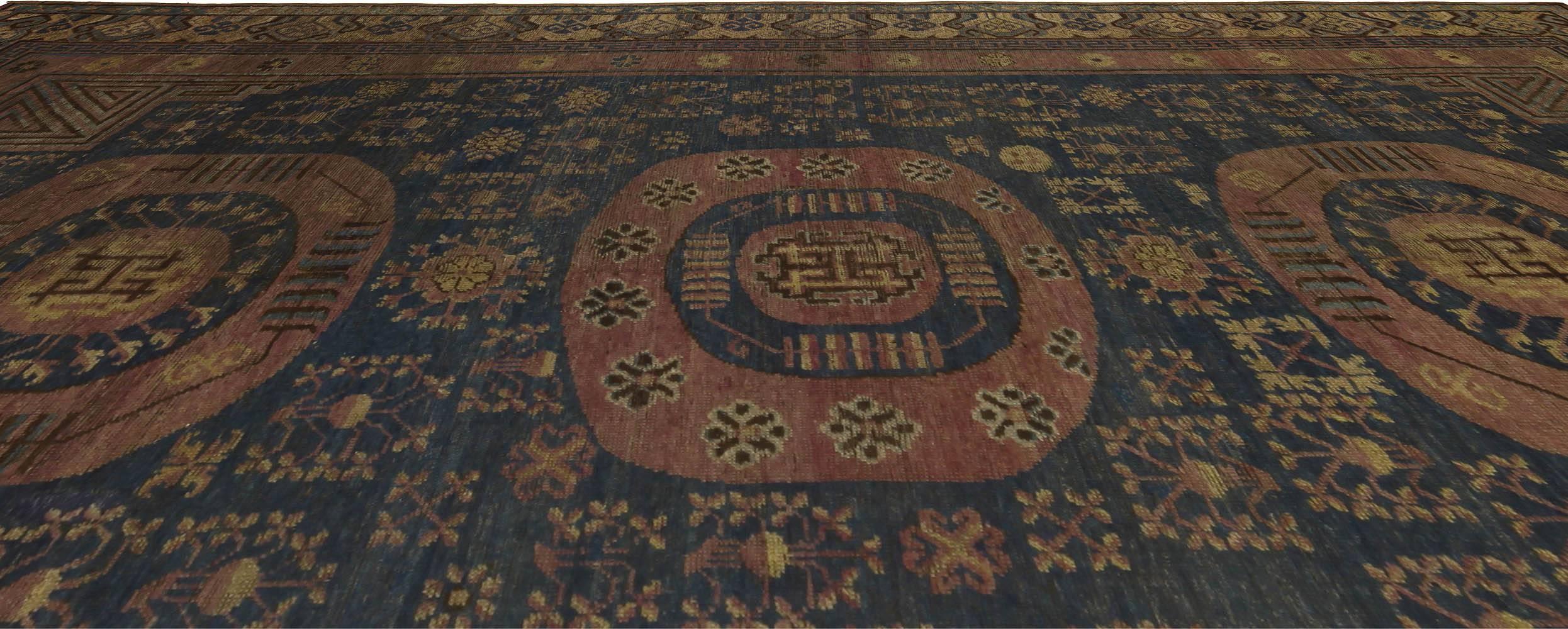 Vintage Samarkand 'Khotan' Teppich (Afghanisch) im Angebot