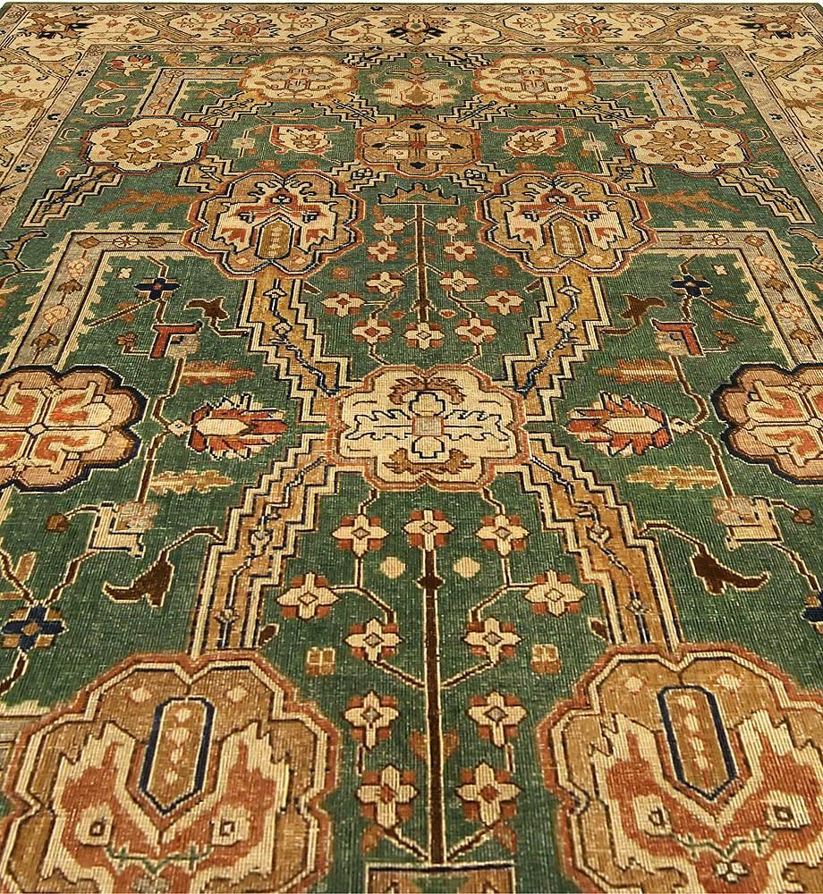 Wool Antique Persian Tabriz Rug