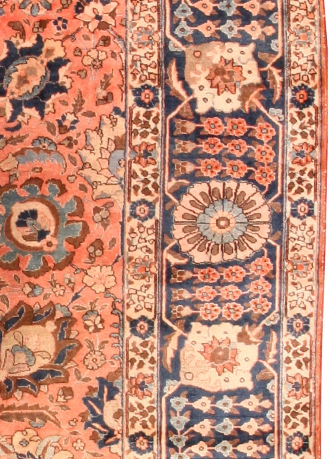 20th Century Antique Persian Tabriz Rug