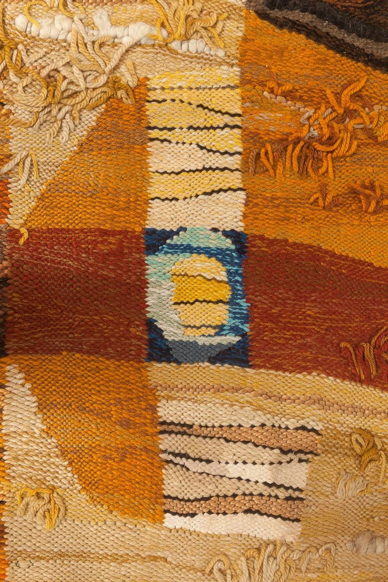 Vintage Scandinavian Carpet For Sale at 1stdibs