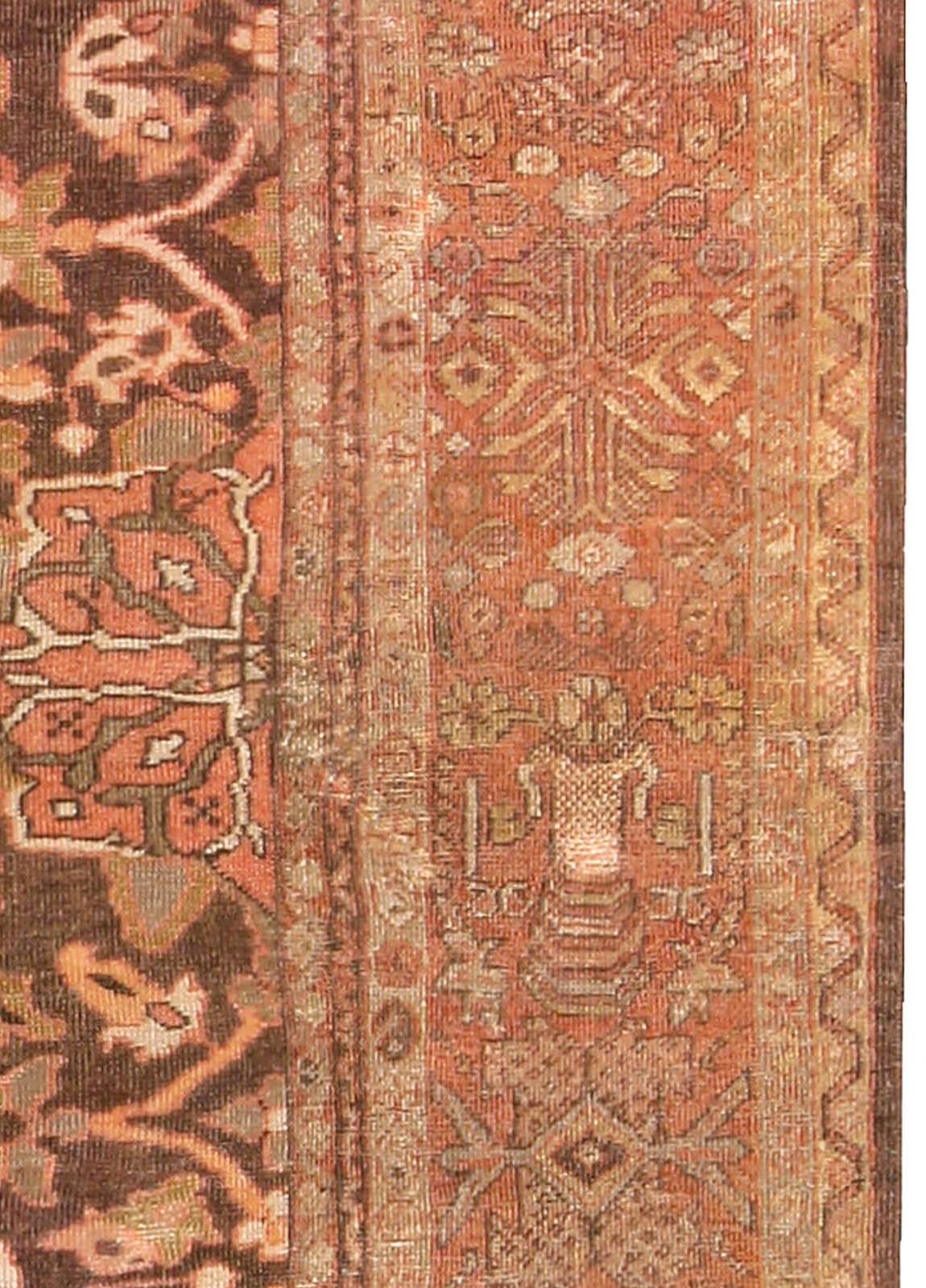 Persischer Sultanabad-Wollteppich des 19. Jahrhunderts, handgefertigt (Wolle) im Angebot