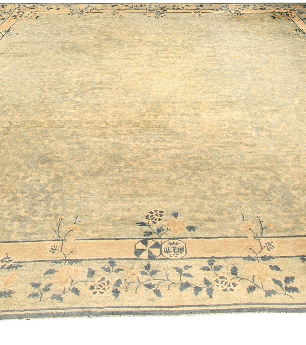 Beige Vintage Chinese Rug In Good Condition In New York, NY