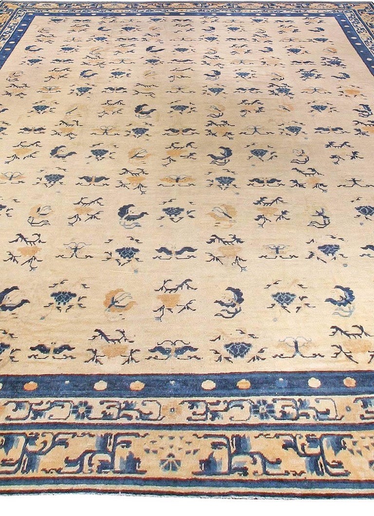 Vintage Chinese Carpet For Sale at 1stdibs