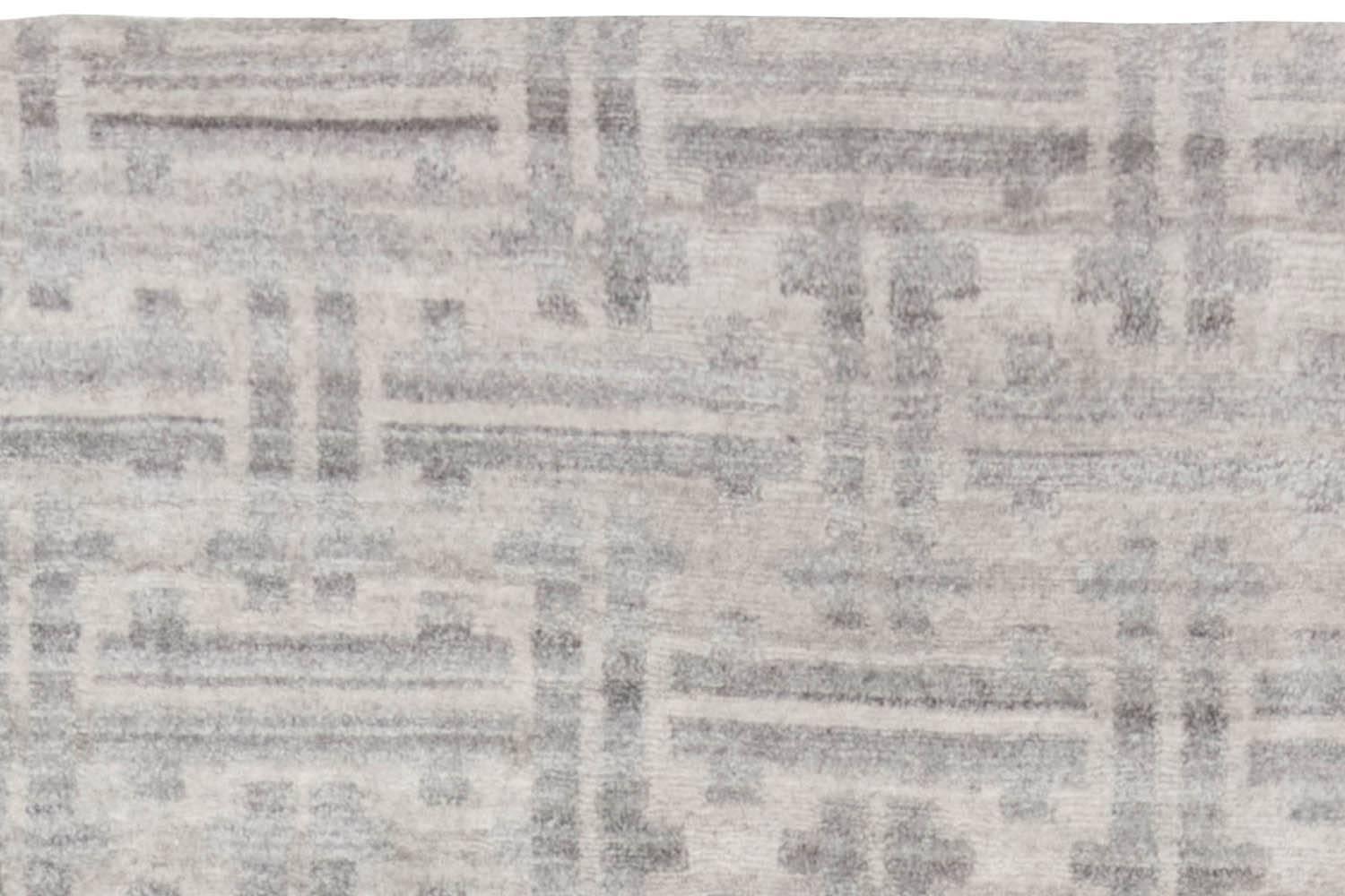 Hand-Knotted Terra Rug in Natural Wool