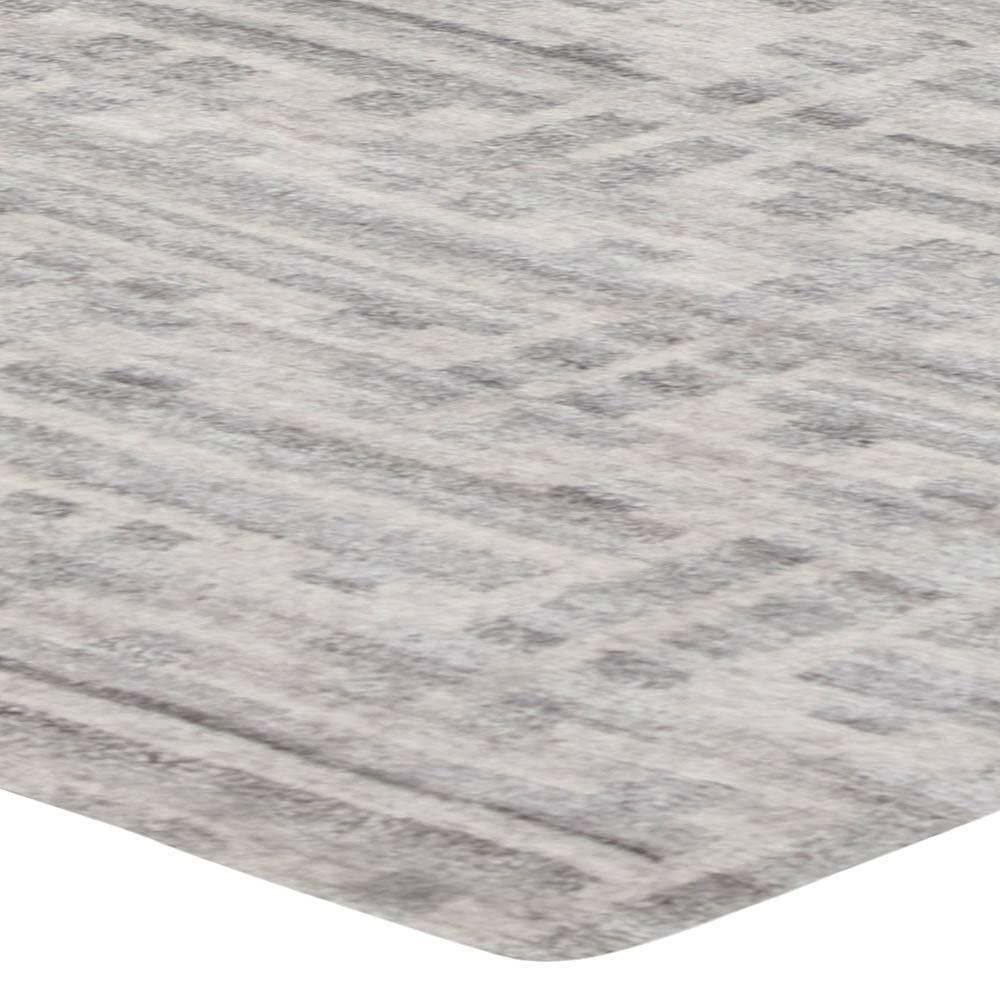 Contemporary Terra Rug in Natural Wool