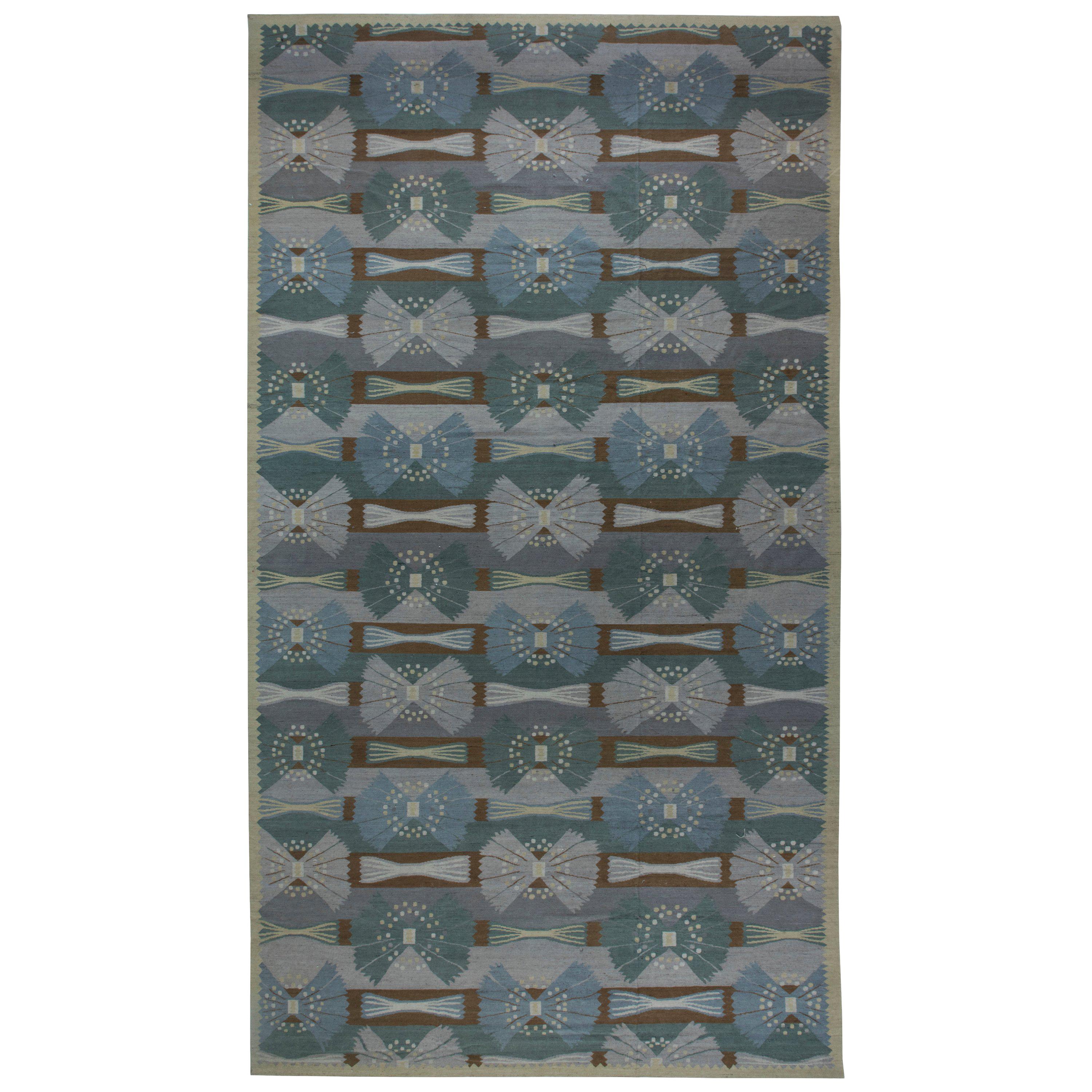 Swedish Design Flat-Weave Rug