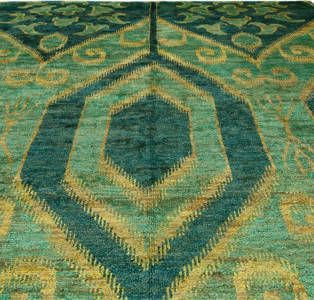 Indian Green Ikat