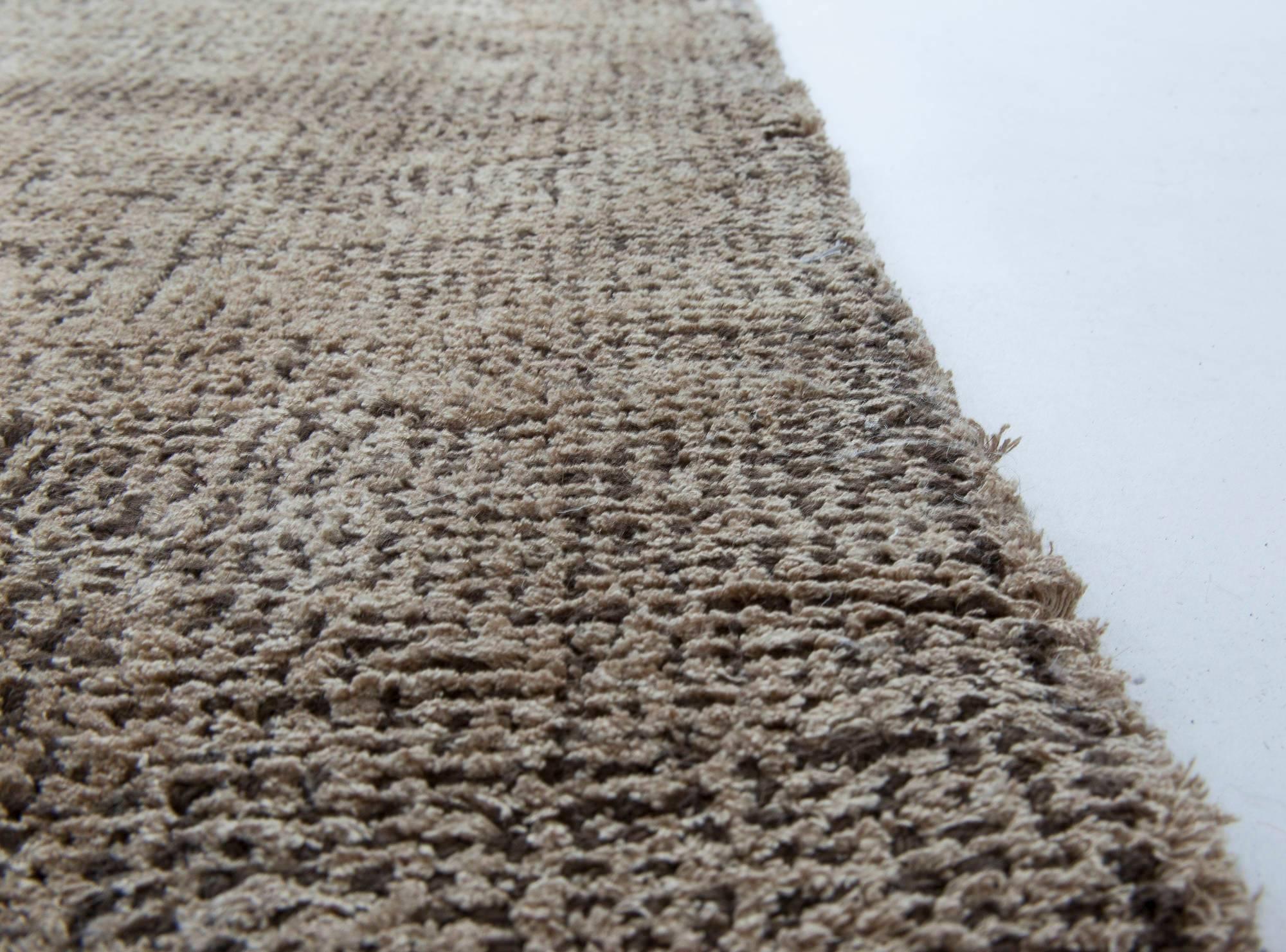 Modern Brown Contemporary Rug