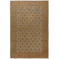 Authentic Indian Amritsar Handmade Wool Carpet