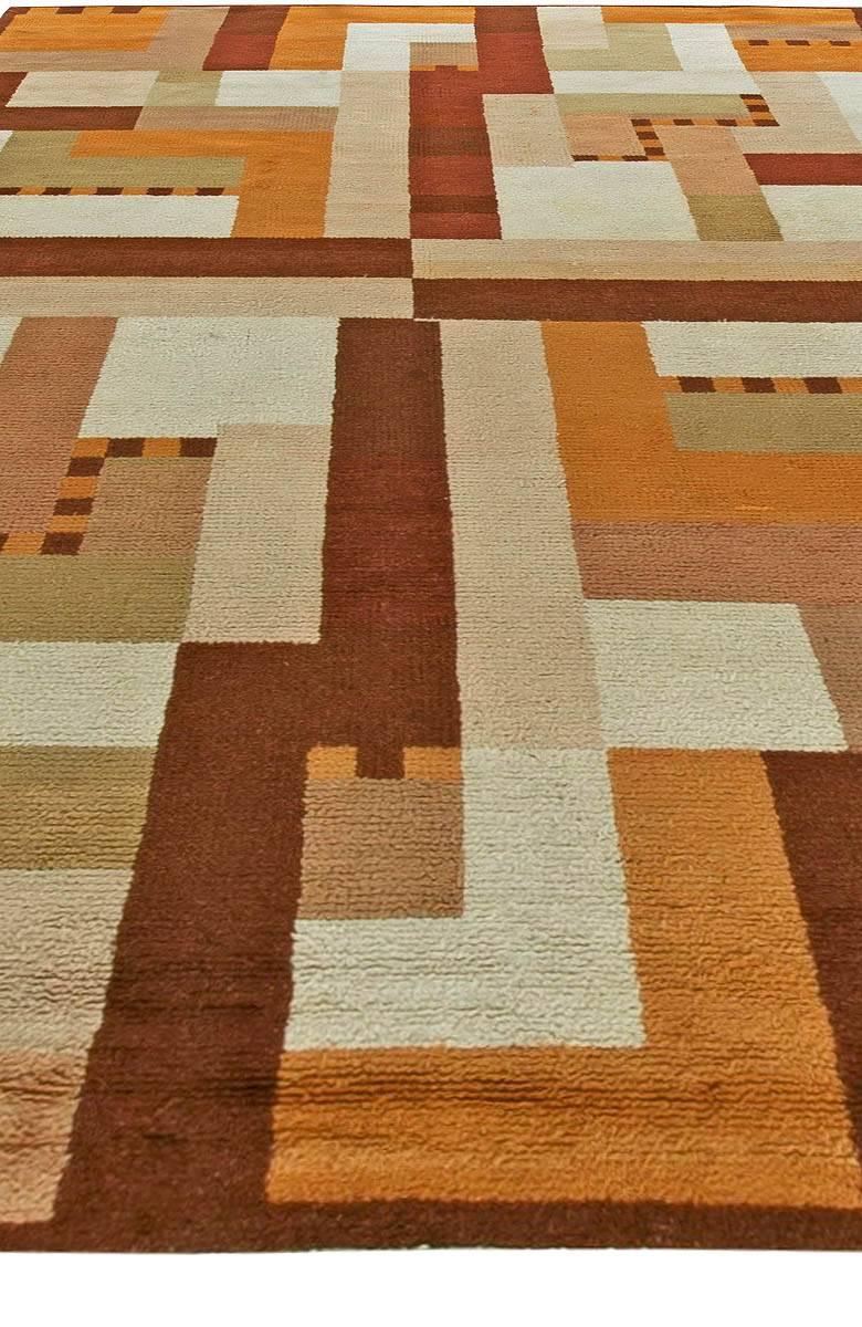 French Art Deco rug.