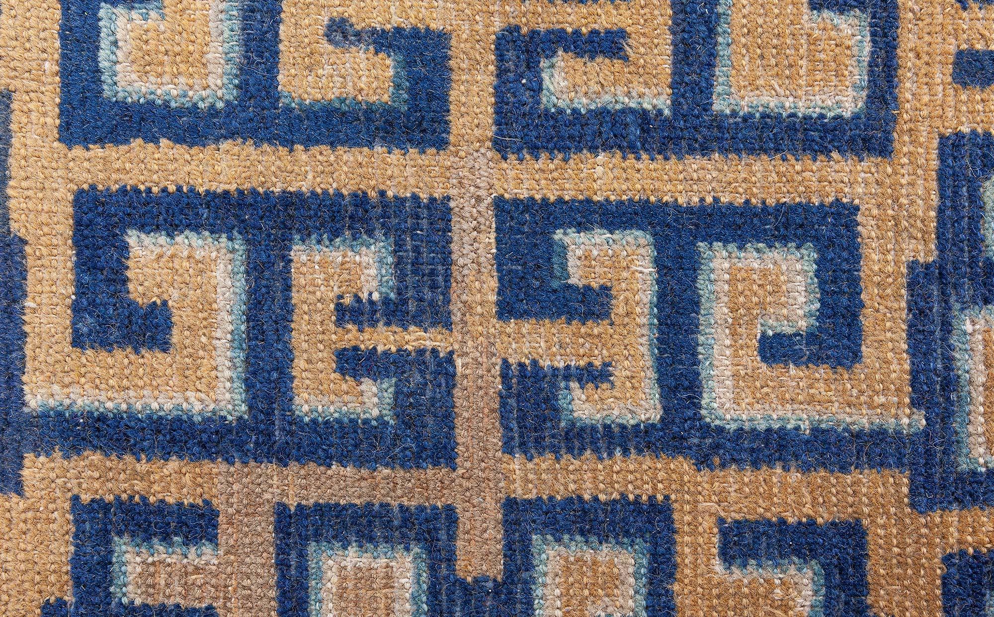 Hand-Woven Doris Leslie Blau Large Antique Chinese Rug For Sale