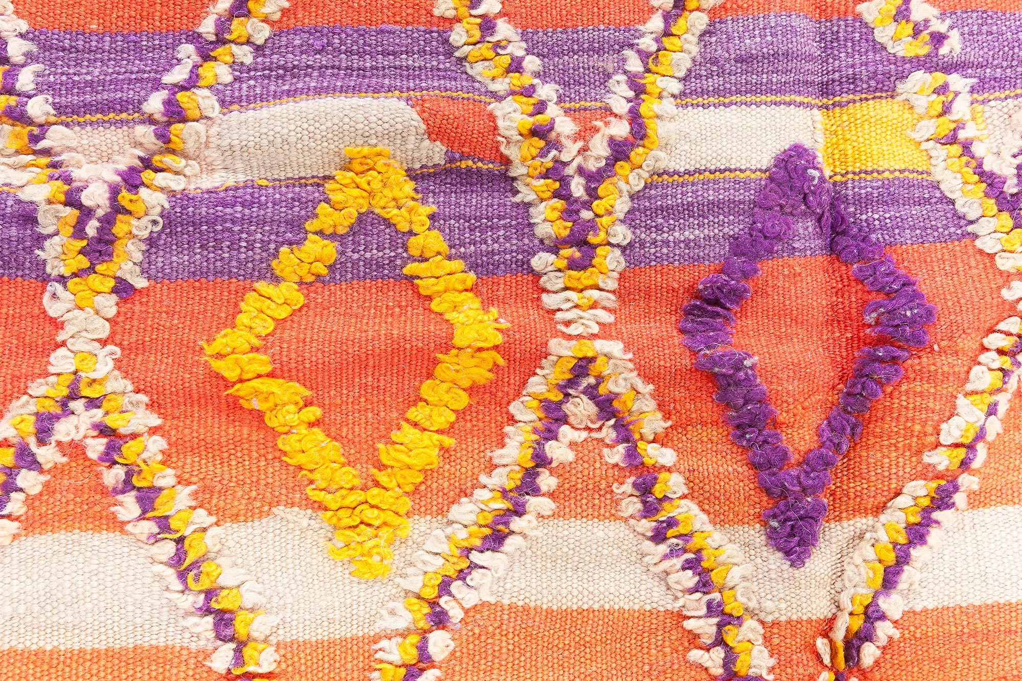 Alfombra marroquí tribal vintage hecha a mano
Tamaño: 167 × 391 cm (5'6