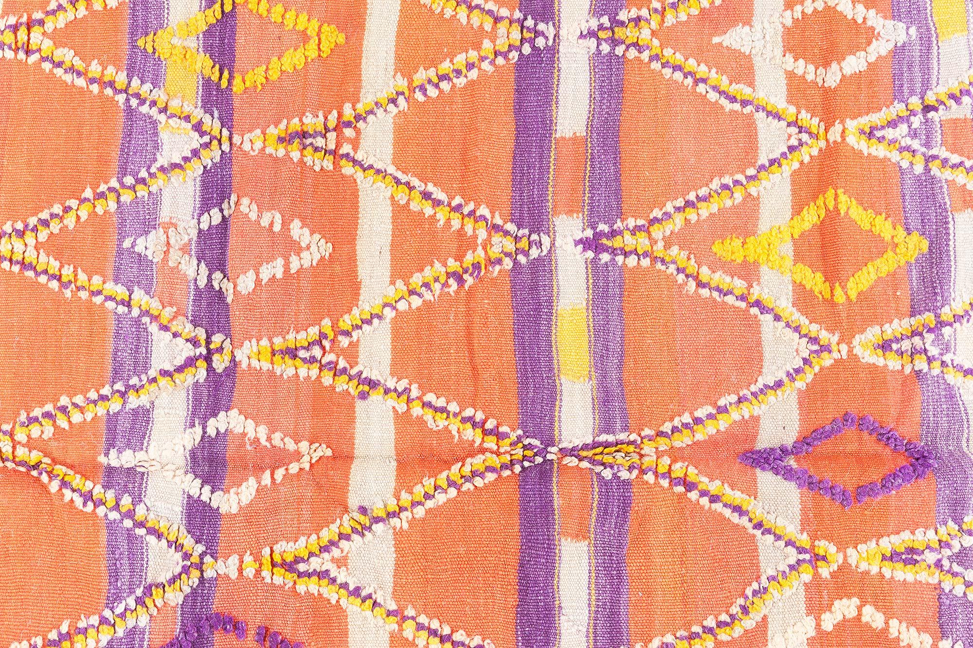 Alfombra vintage tribal marroquí hecha a mano Doris Leslie Blau en Bueno estado para la venta en New York, NY