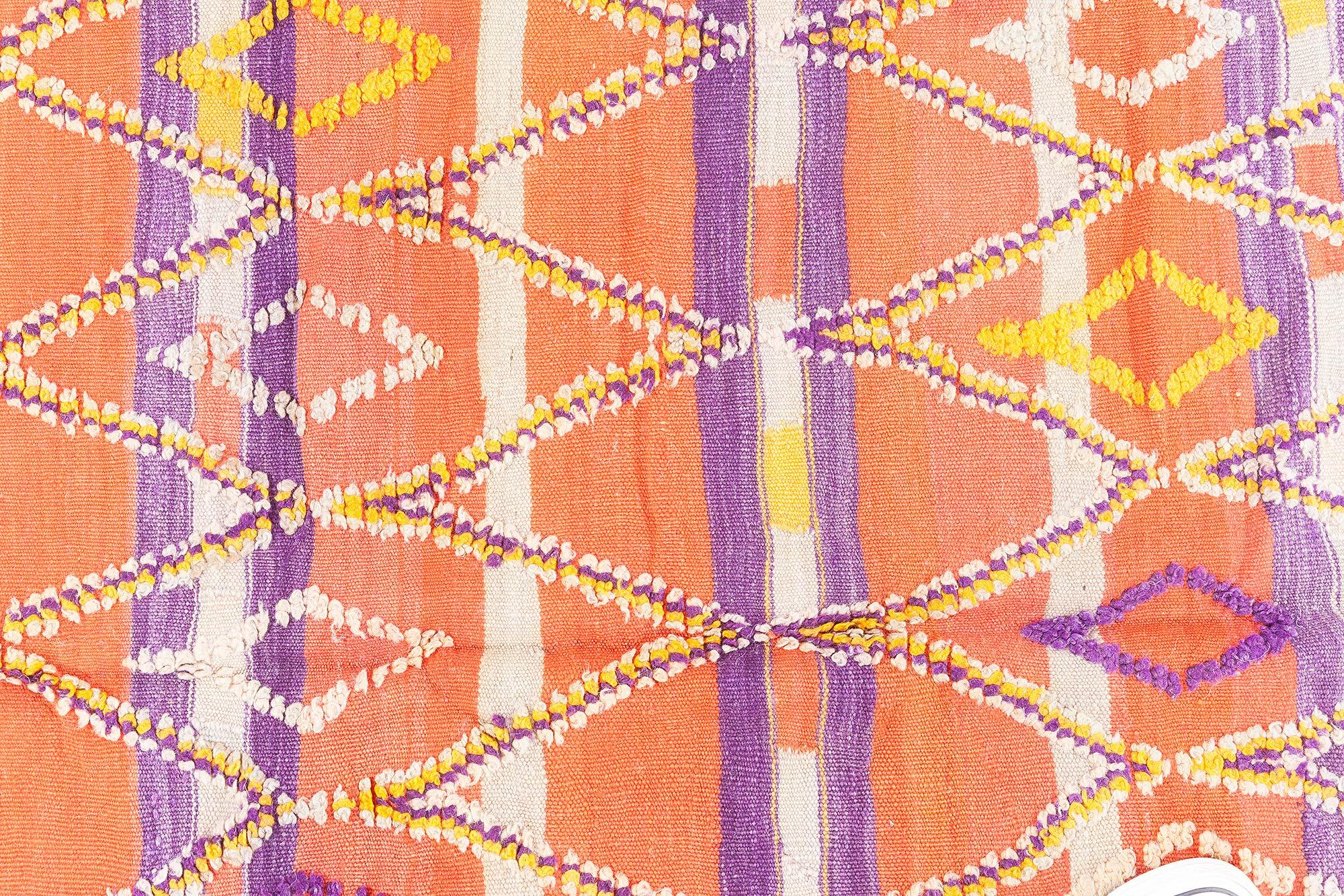 Alfombra vintage tribal marroquí hecha a mano Doris Leslie Blau siglo XX en venta