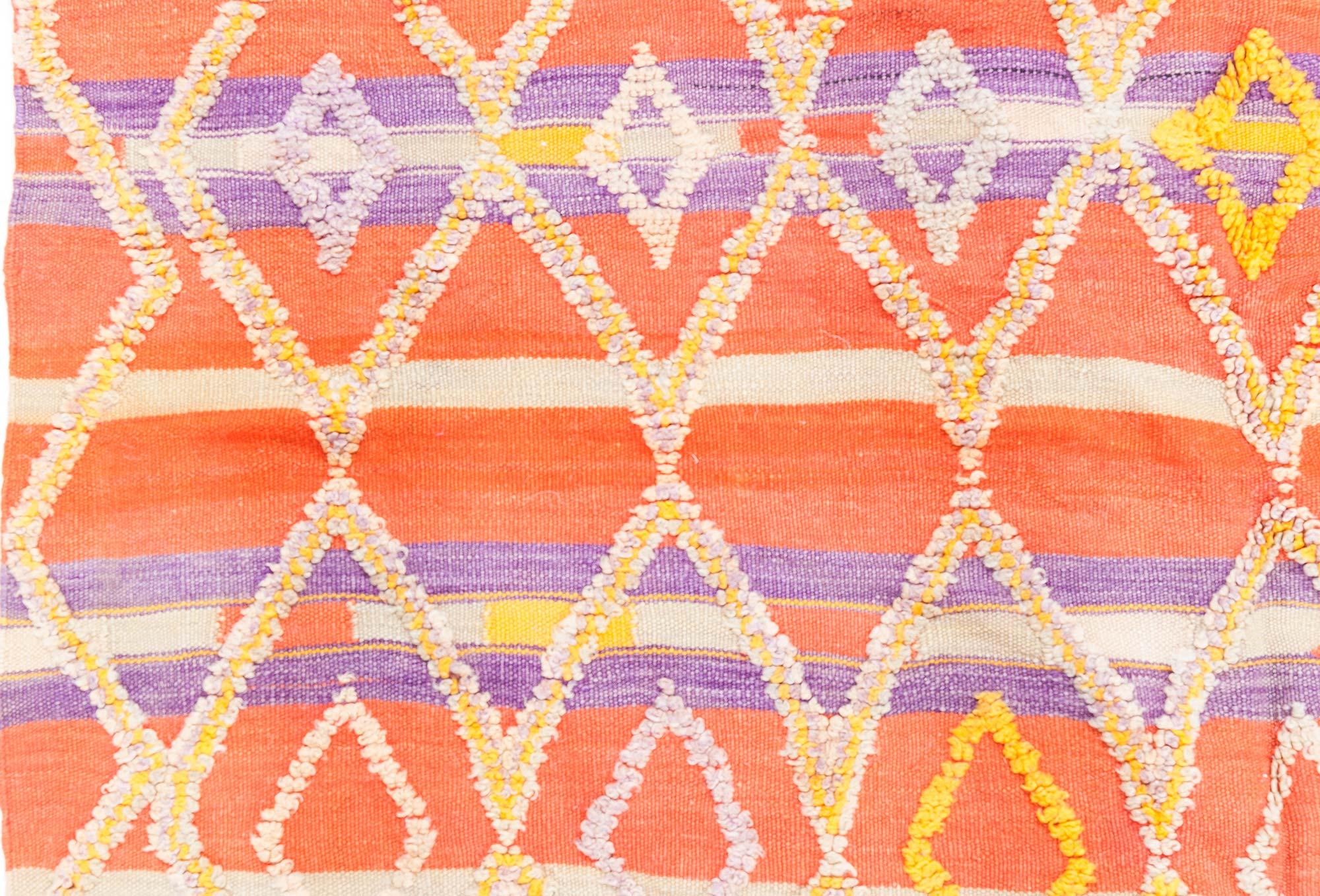 Alfombra vintage tribal marroquí hecha a mano Doris Leslie Blau Marroquí en venta