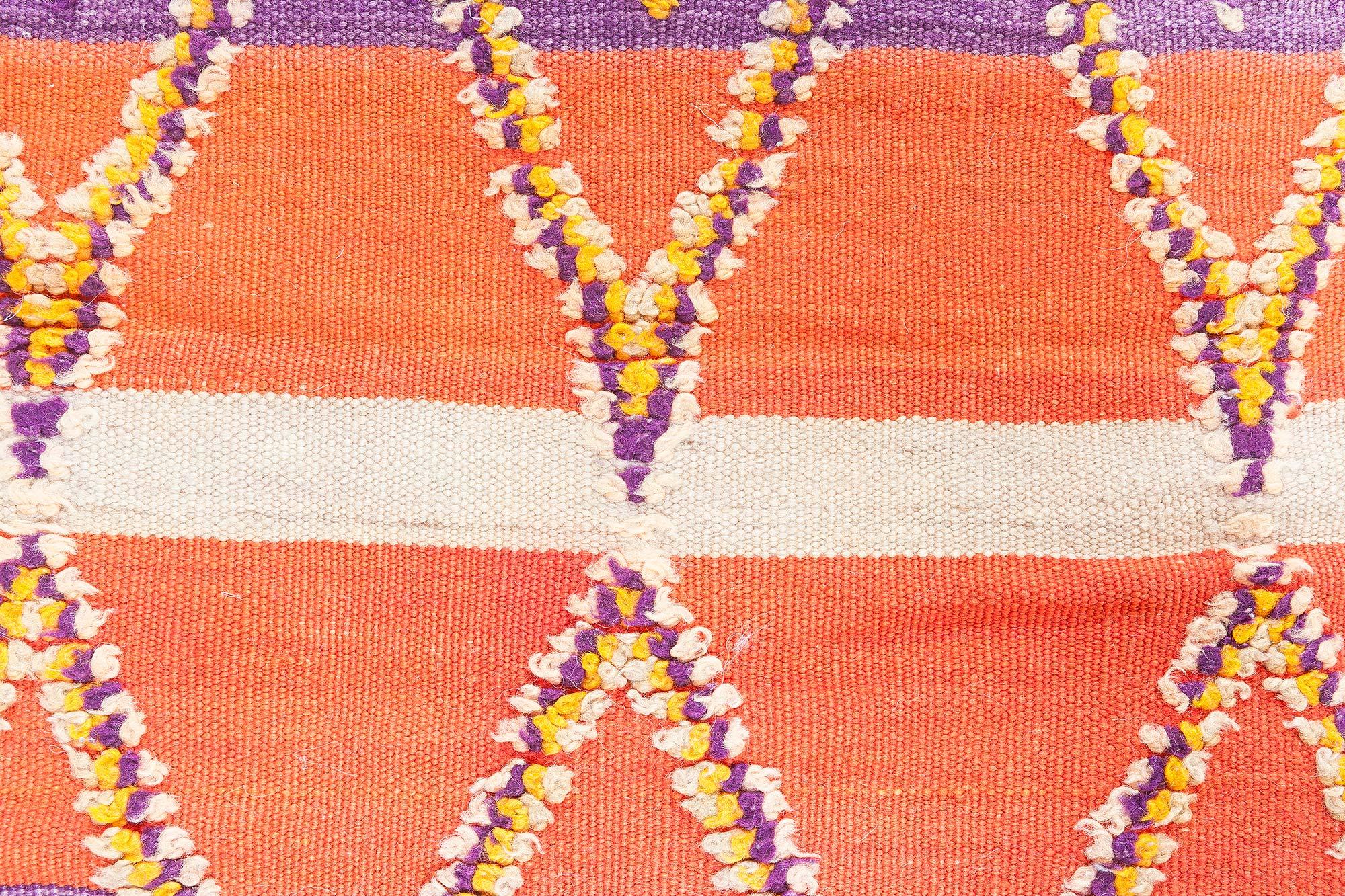 Alfombra vintage tribal marroquí hecha a mano Doris Leslie Blau en venta 1
