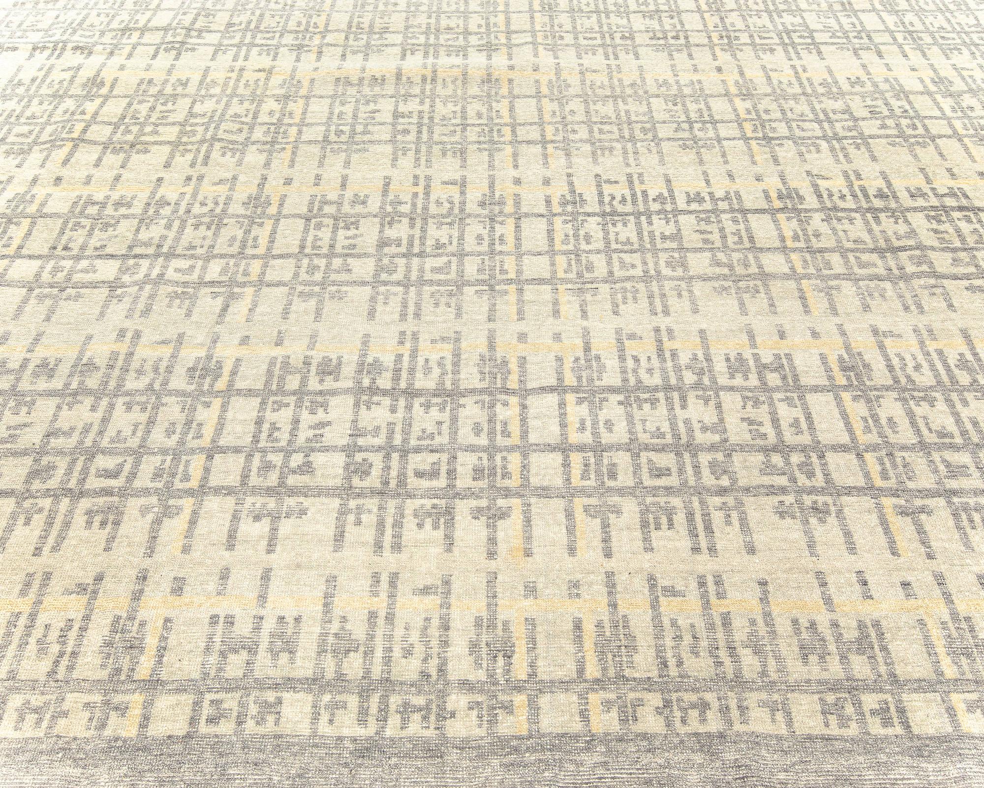 Tappeto geometrico contemporaneo di alta qualità di Doris Leslie Blau In condizioni Nuovo in vendita a New York, NY