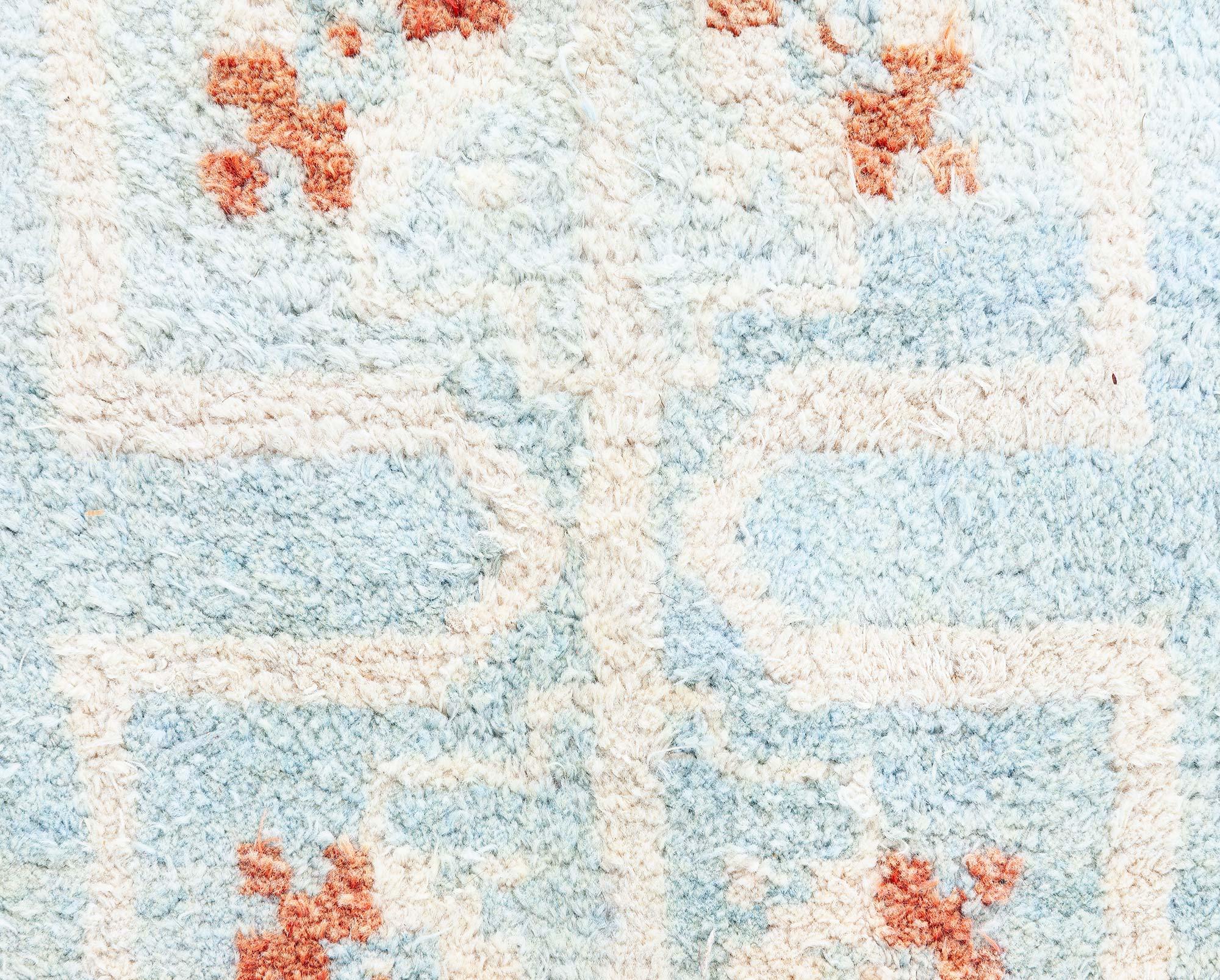 Tappeto Agra in cotone indiano Doris Leslie Blau In condizioni buone in vendita a New York, NY