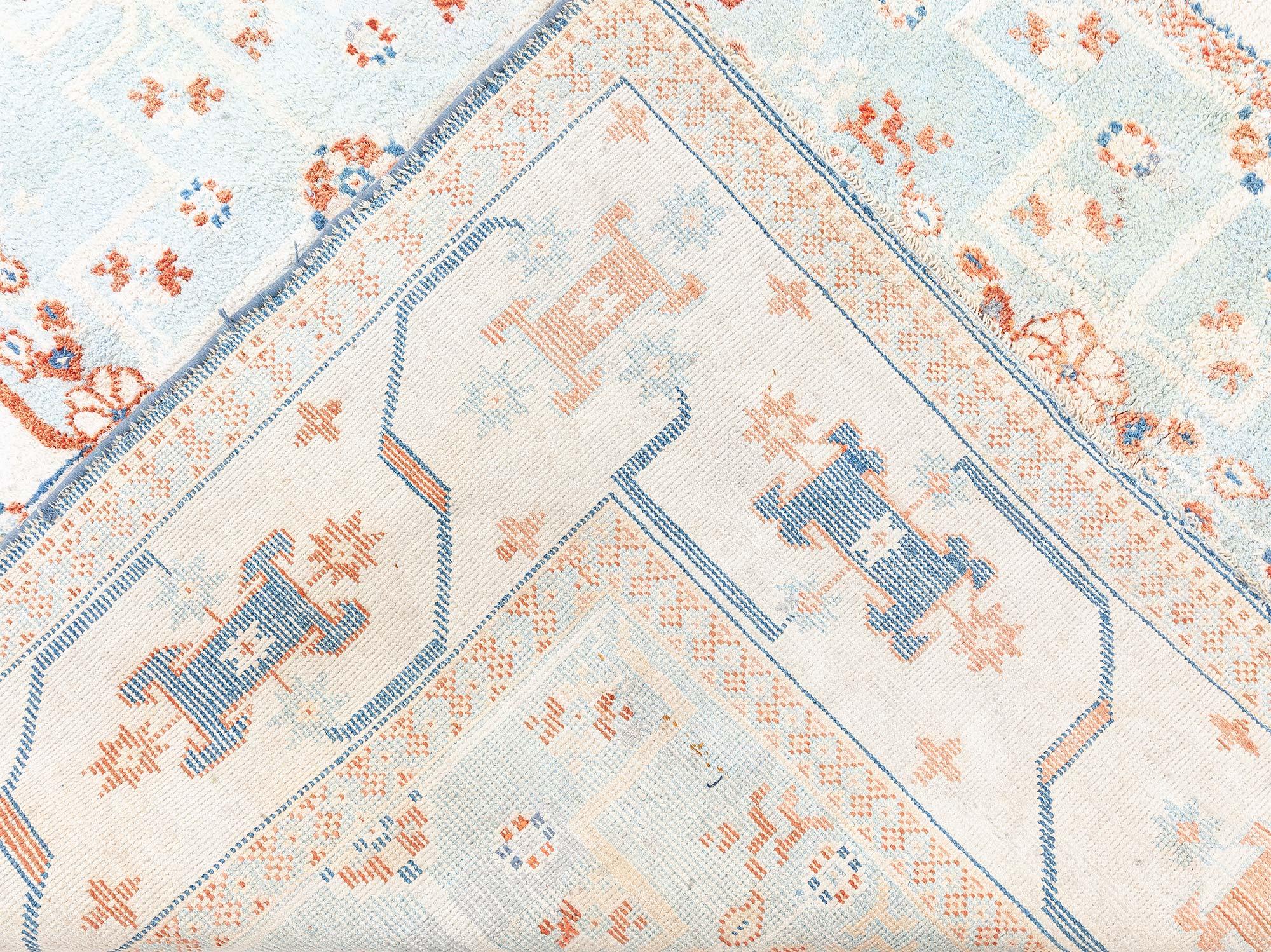 Tappeto Agra in cotone indiano Doris Leslie Blau in vendita 4