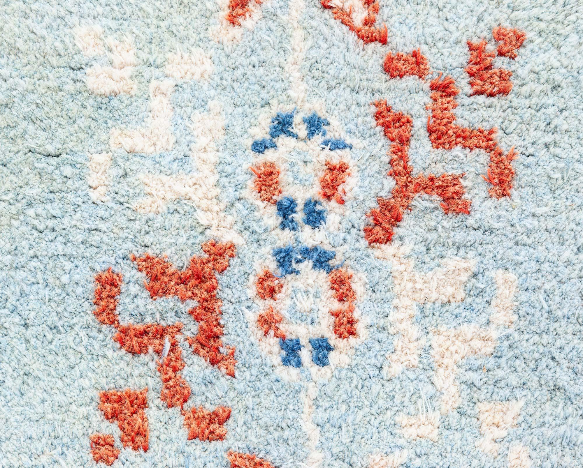XX secolo Tappeto Agra in cotone indiano Doris Leslie Blau in vendita