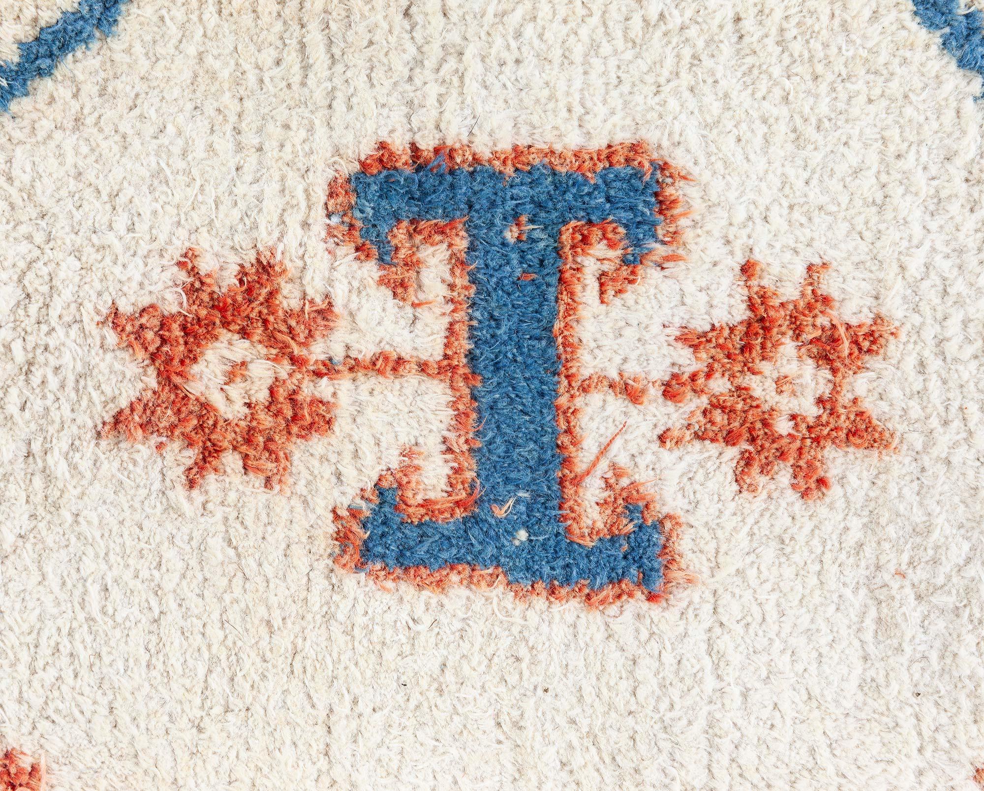 Tappeto Agra in cotone indiano Doris Leslie Blau in vendita 1
