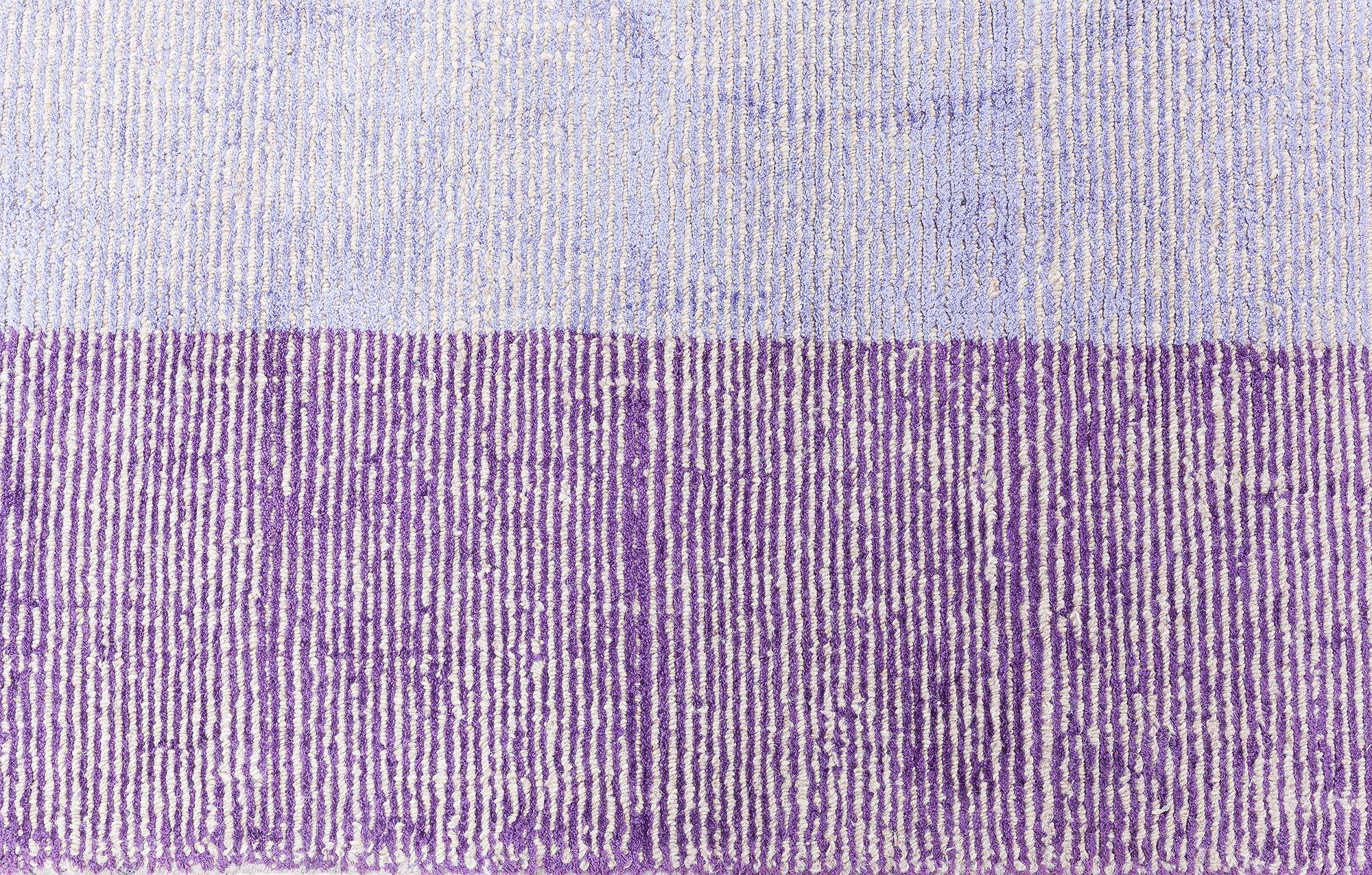 Zeitgenössischer Valeno- Grid-Teppich in hoher Qualität von Doris Leslie Blau (Indisch) im Angebot