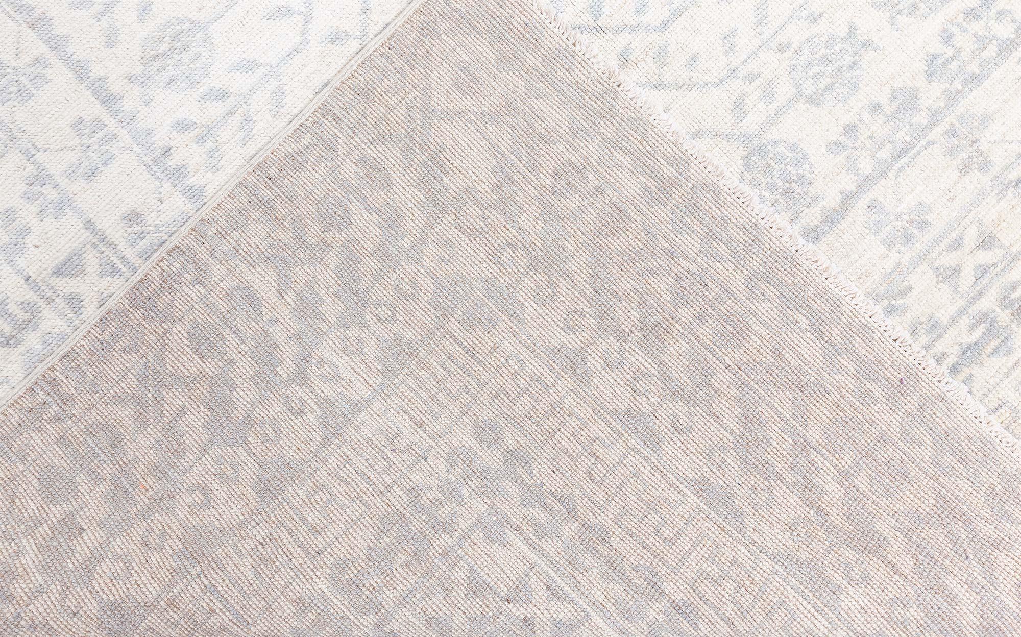 Moderner Samarkand-Teppich Doris Leslie Blau im Angebot 1