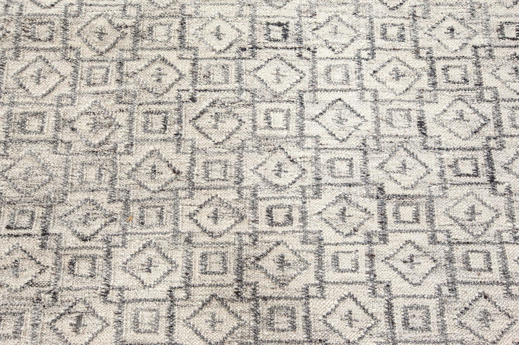Traditionell inspirierter Teppich von Doris Leslie Blau, Moderne (Handgeknüpft) im Angebot
