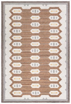 Doris Leslie Blau Mid-20th Century Swedish Flat-weave Wool Rug