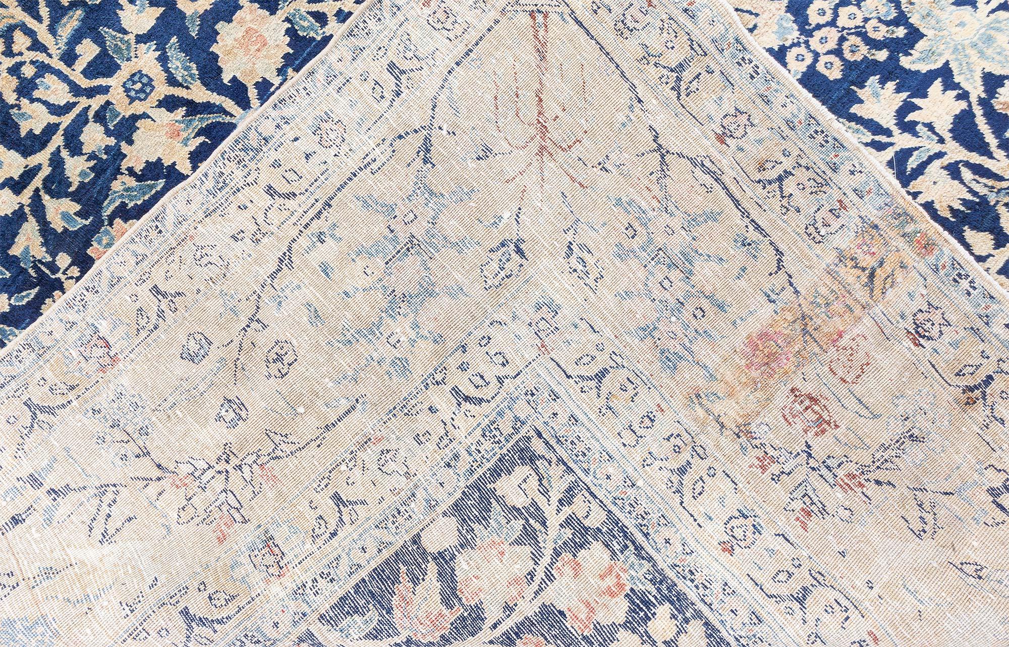 Doris Leslie Blau Authentic Persian Tabriz Handmade Wool Carpet For Sale 4