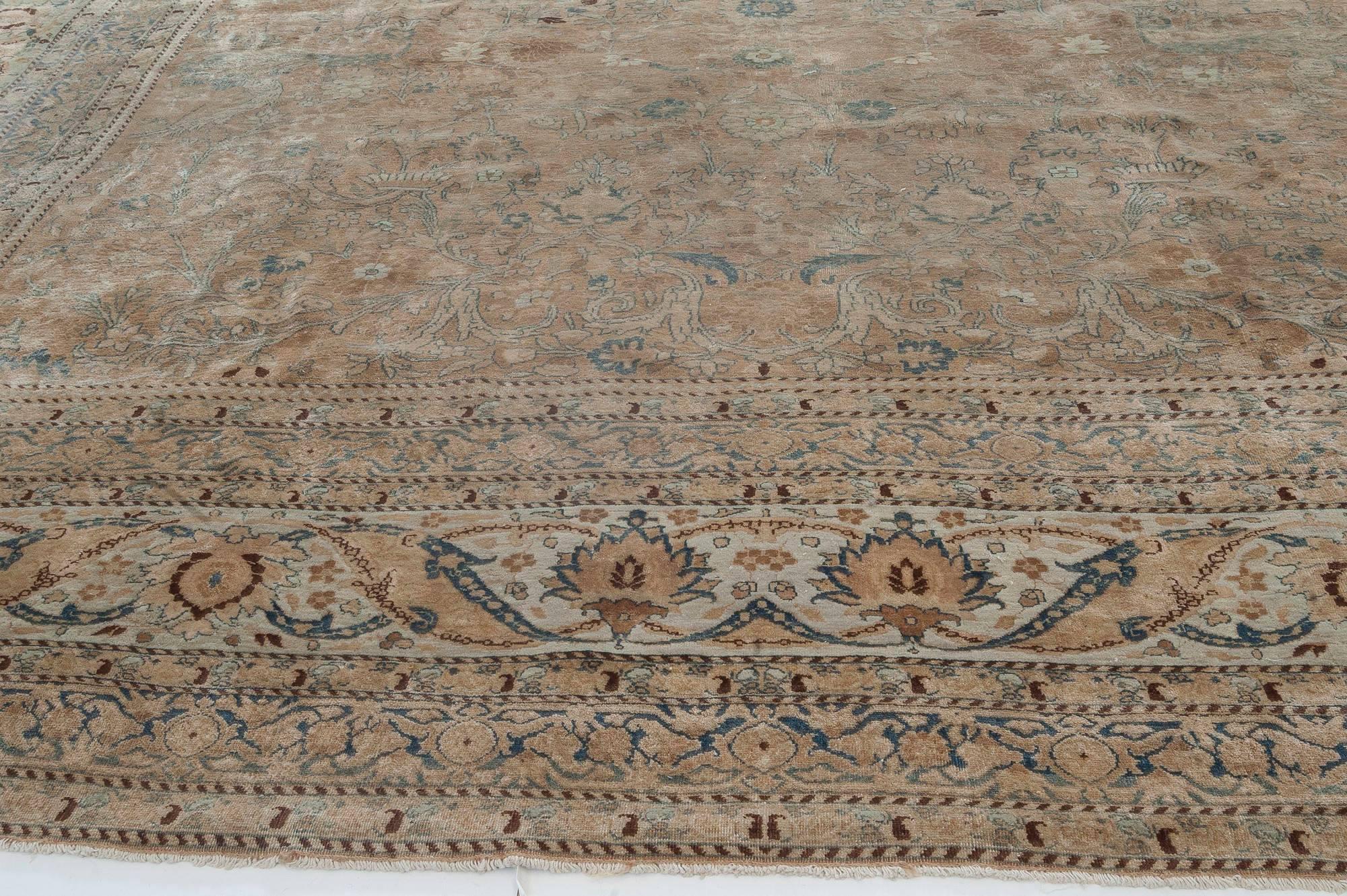 Antique Persian Kirman Carpet For Sale 6