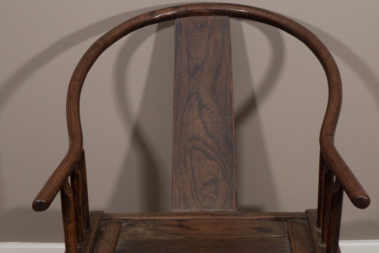 18th Century Chinese Horseshoe Chair