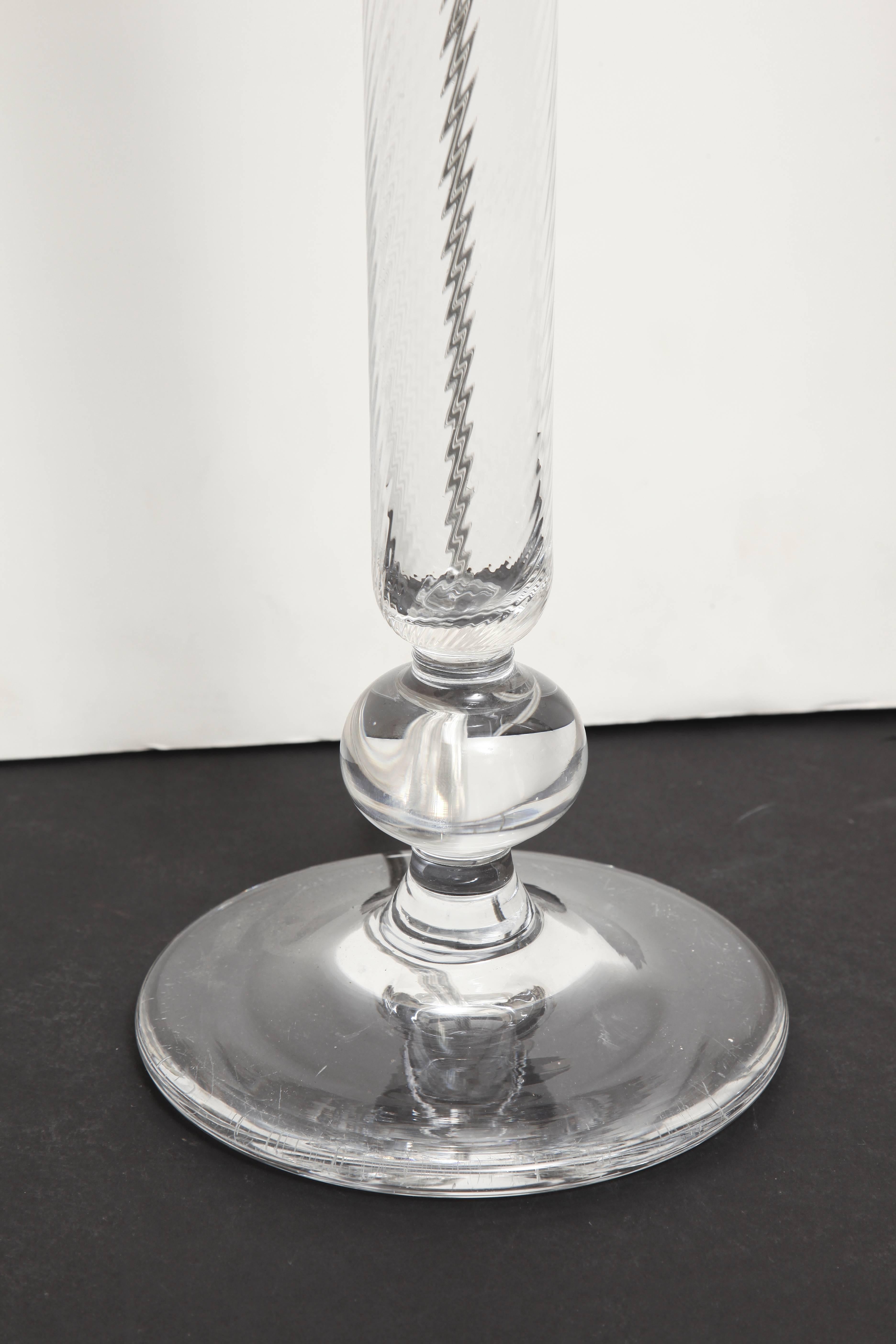 Mid-Century Modern Mid Century Crystal Lamps By 