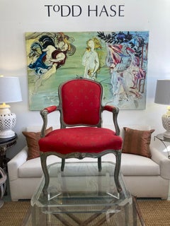 18th Century French Fauteuil with Peg Construction