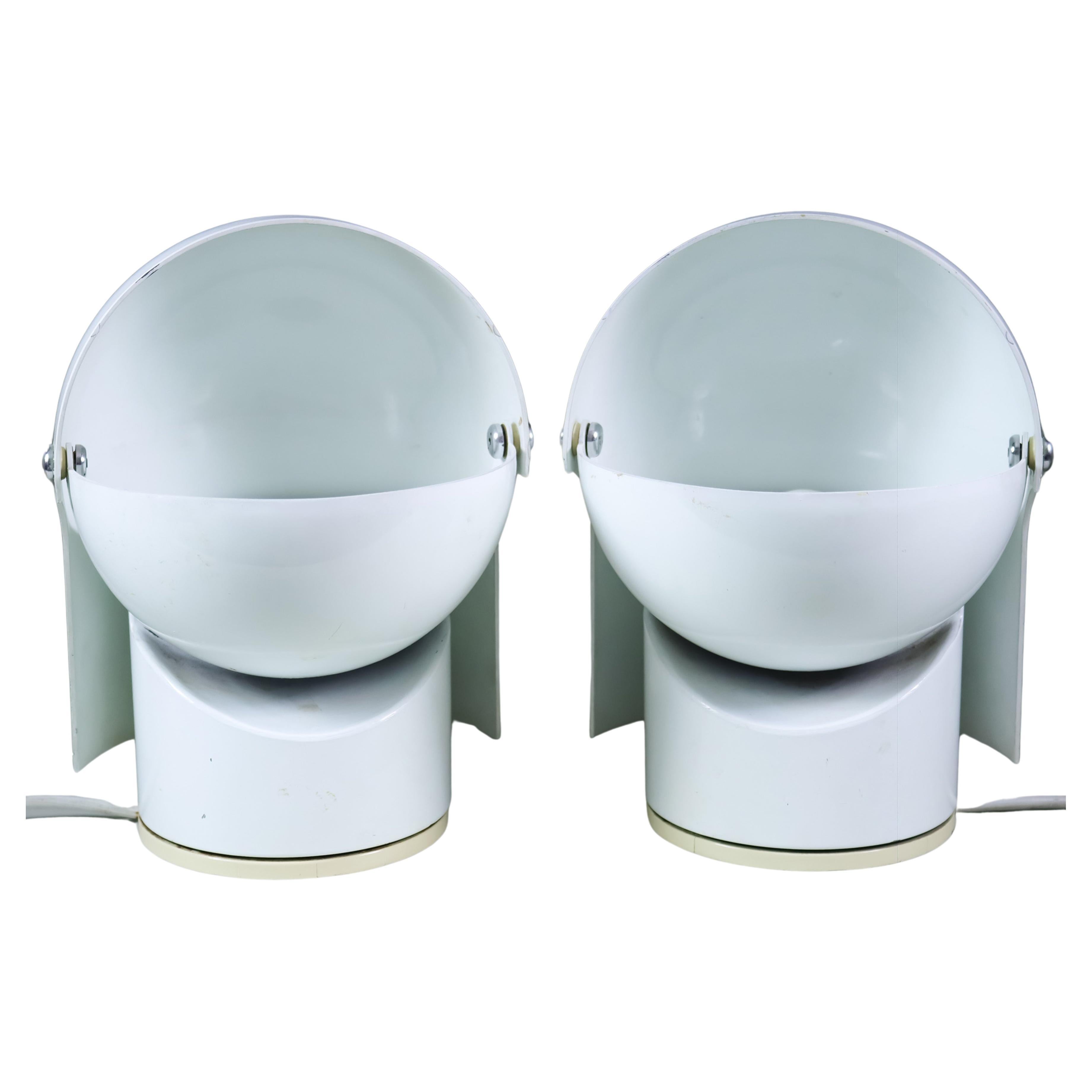 Pair of "Pileino" Table Lamps By Gae Aulenti For Artemide, 1972 For Sale