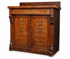 19th Century Mahogany Chiffonier, The Kingsman Film Prop, UK