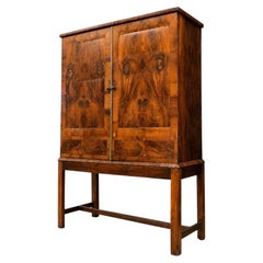 18th Century English Yew Wood Apothecary Cabinet on Stand