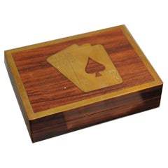 Vintage 1930's Art Deco Ace of Spades Boxed Set Complete With Will's Woodbine's Cards