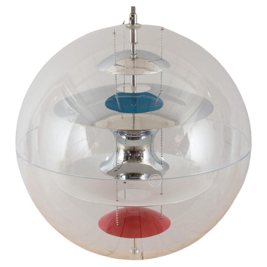 Mid-Century Modern Verner Panton CS607 Lucite Ceiling Suspension Light by Frandsen Lighting of Denmark en vente