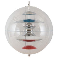 Verner Panton CS607 Lámpara colgante de techo de lucita de Frandsen Lighting de Dinamarca
