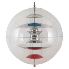 Verner Panton CS607 Lucite Deckenpendelleuchte von Frandsen Lighting aus Dänemark