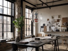 Verner Panton CS607 Lucite Deckenpendelleuchte von Frandsen Lighting aus Dänemark