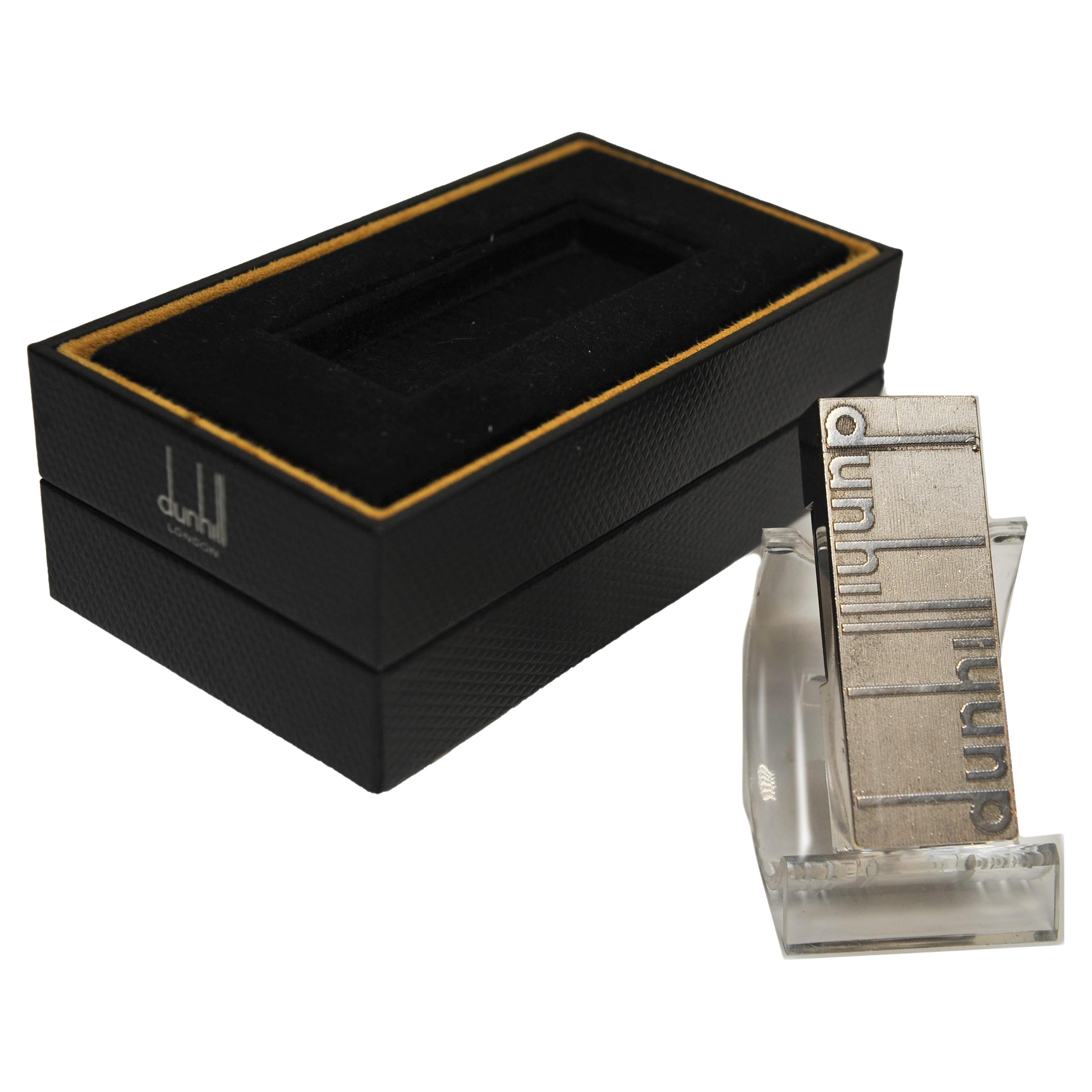 Dunhill of London Longtail Logo Rollgas Cigarette Lighter With Dunhill Box For Sale