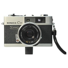 Konica C35 Automatic 35mm Film Compact Rangefinder Camera with 38mm Hexanon F2.8