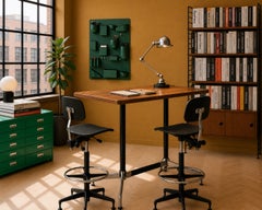 Charles and Ray Eames for Herman Miller Walnut & Steel Conference Table