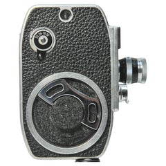 Paillard-Bolex L8 Mechanical Wind-Up 8mm Camera With Yvar 12.5mm F2.8 Fixed Lens